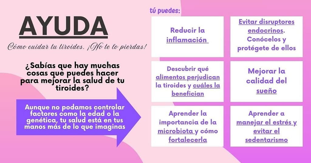 Inicio 4 Consejos para el cuidado de la tiroides: alimentación, microbiota, disruptores endocrinos y hábitos saludables.